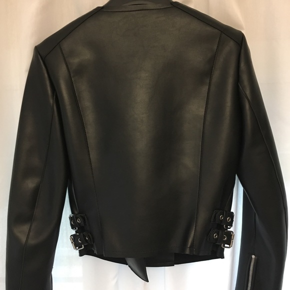 Faux leather jacket - Picture 4 of 6